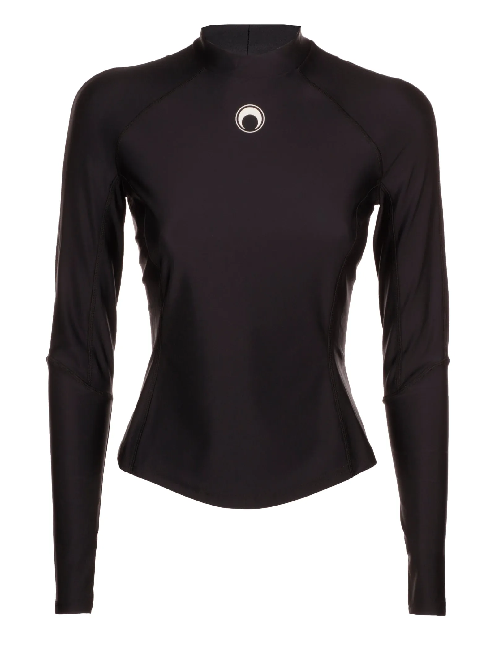 Marine Serre Second Skin Long-Sleeve Top