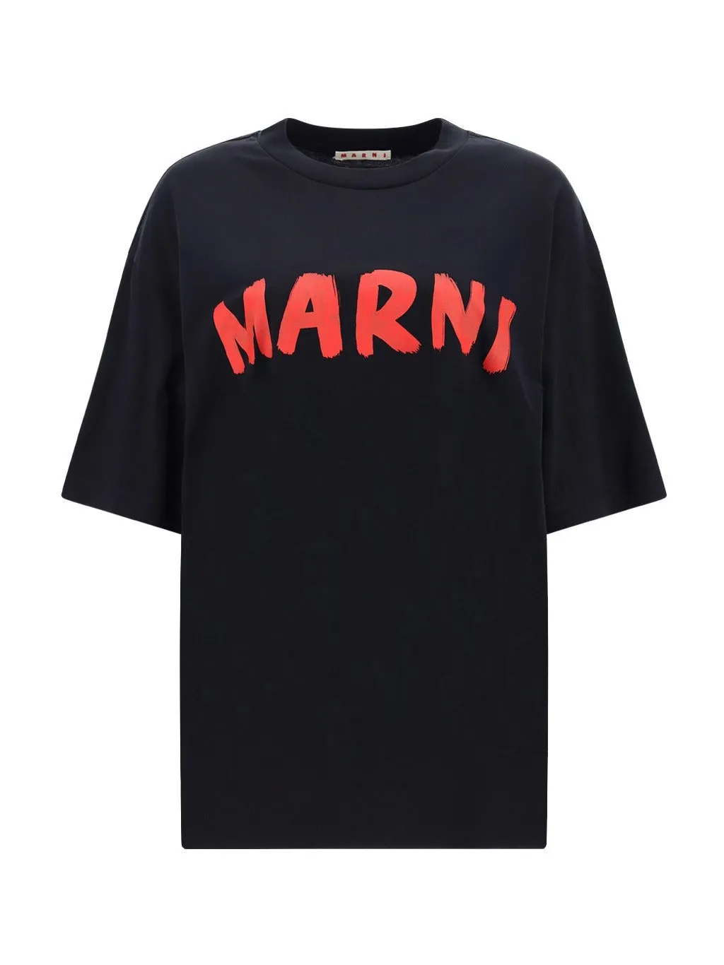 Marni Logo Printed Crewneck T-Shirt