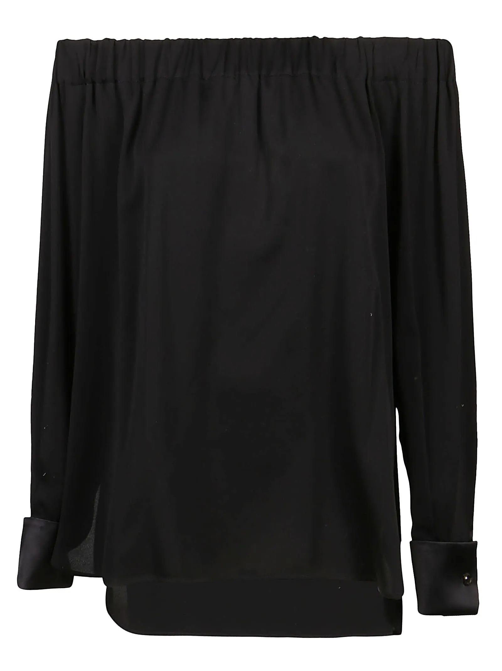 Max Mara Pianoforte Pattino Off-Shoulder Top