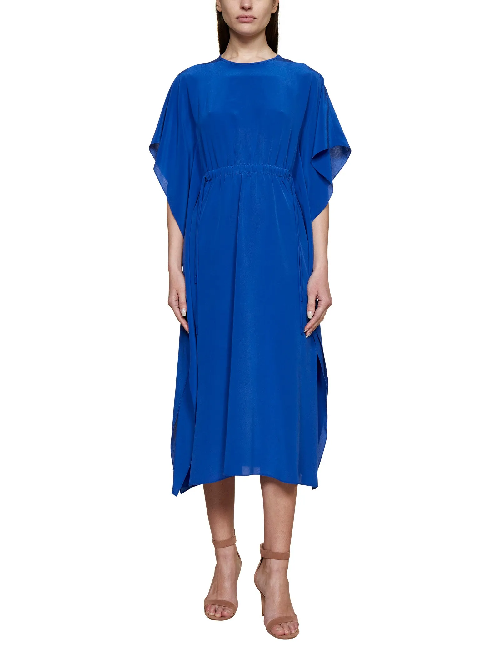 Max Mara Studio Fitted Waist Flared Dress