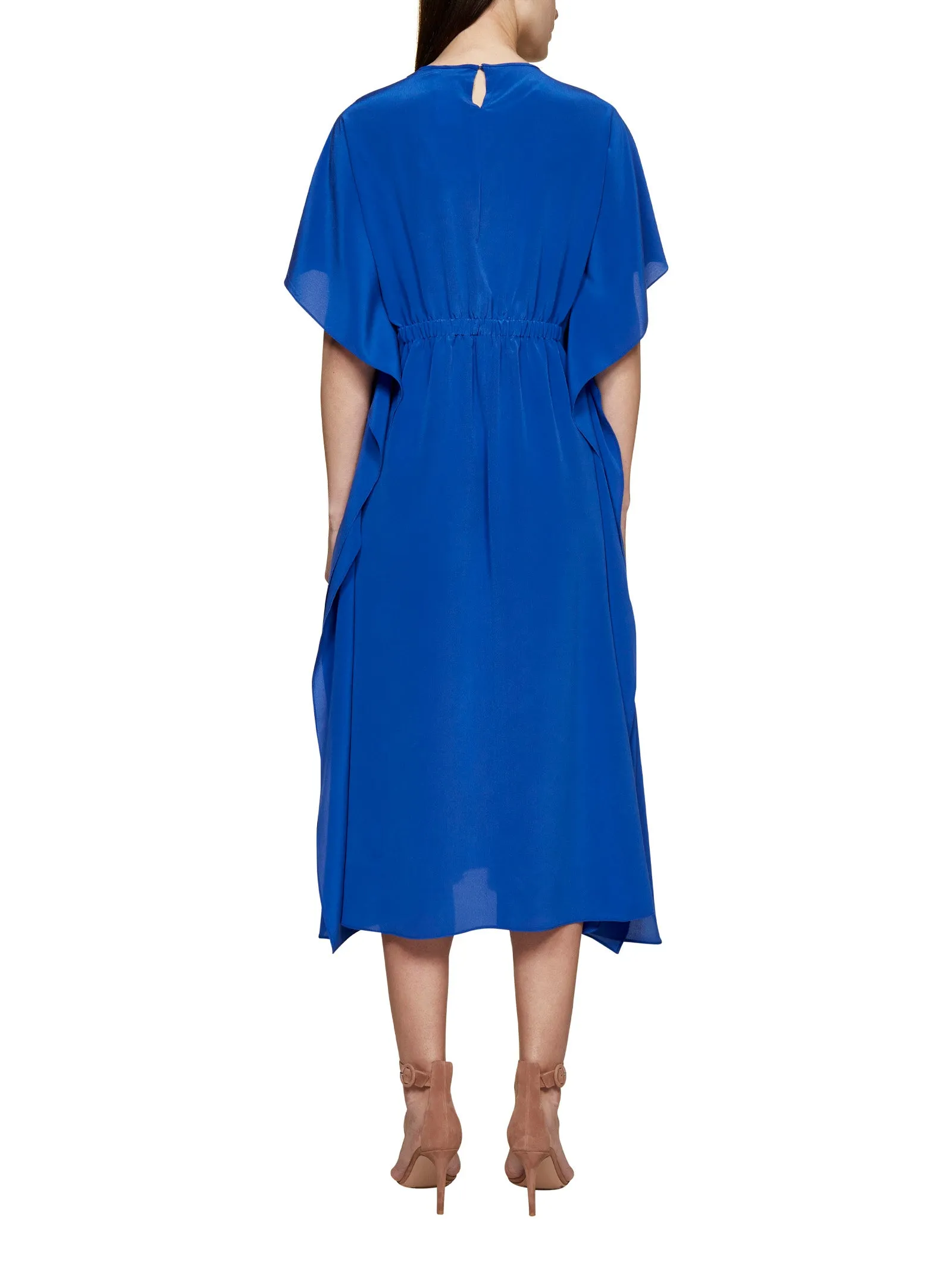 Max Mara Studio Fitted Waist Flared Dress
