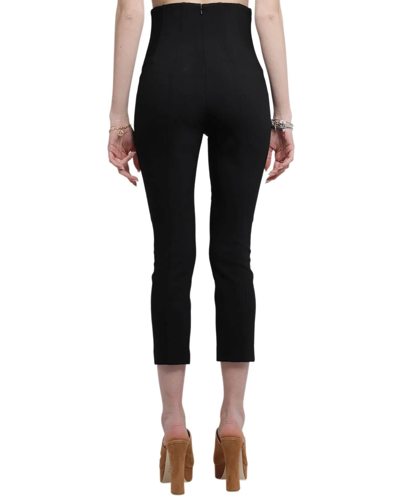 Michael Kors Classic High-Waisted Cropped Pants