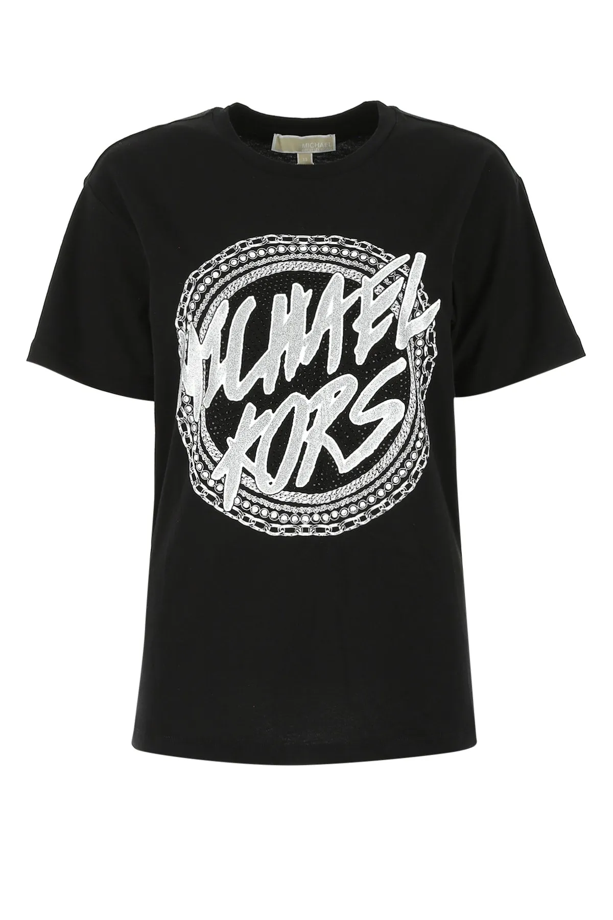 Michael Kors Logo Printed Crewneck T-Shirt