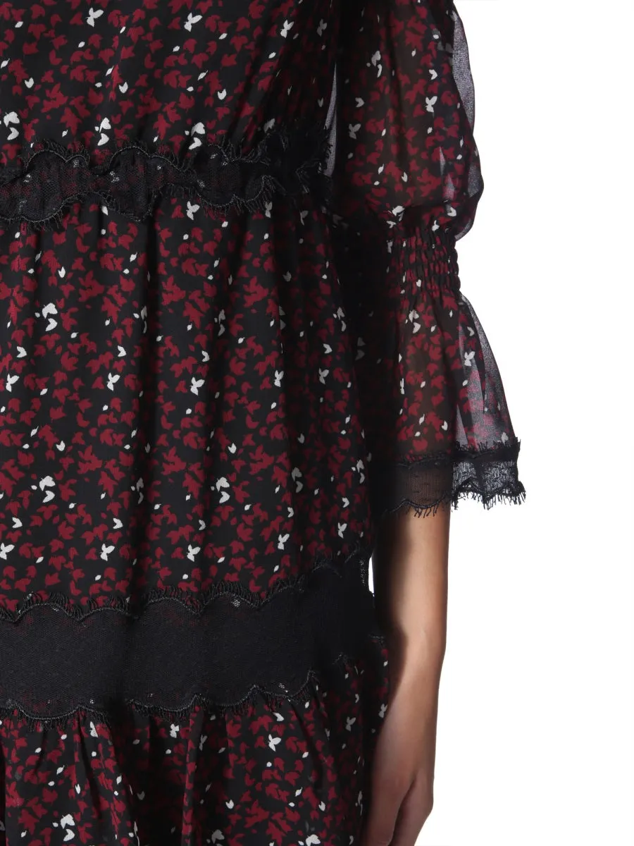 Michael Michael Kors Printed Smock Dress