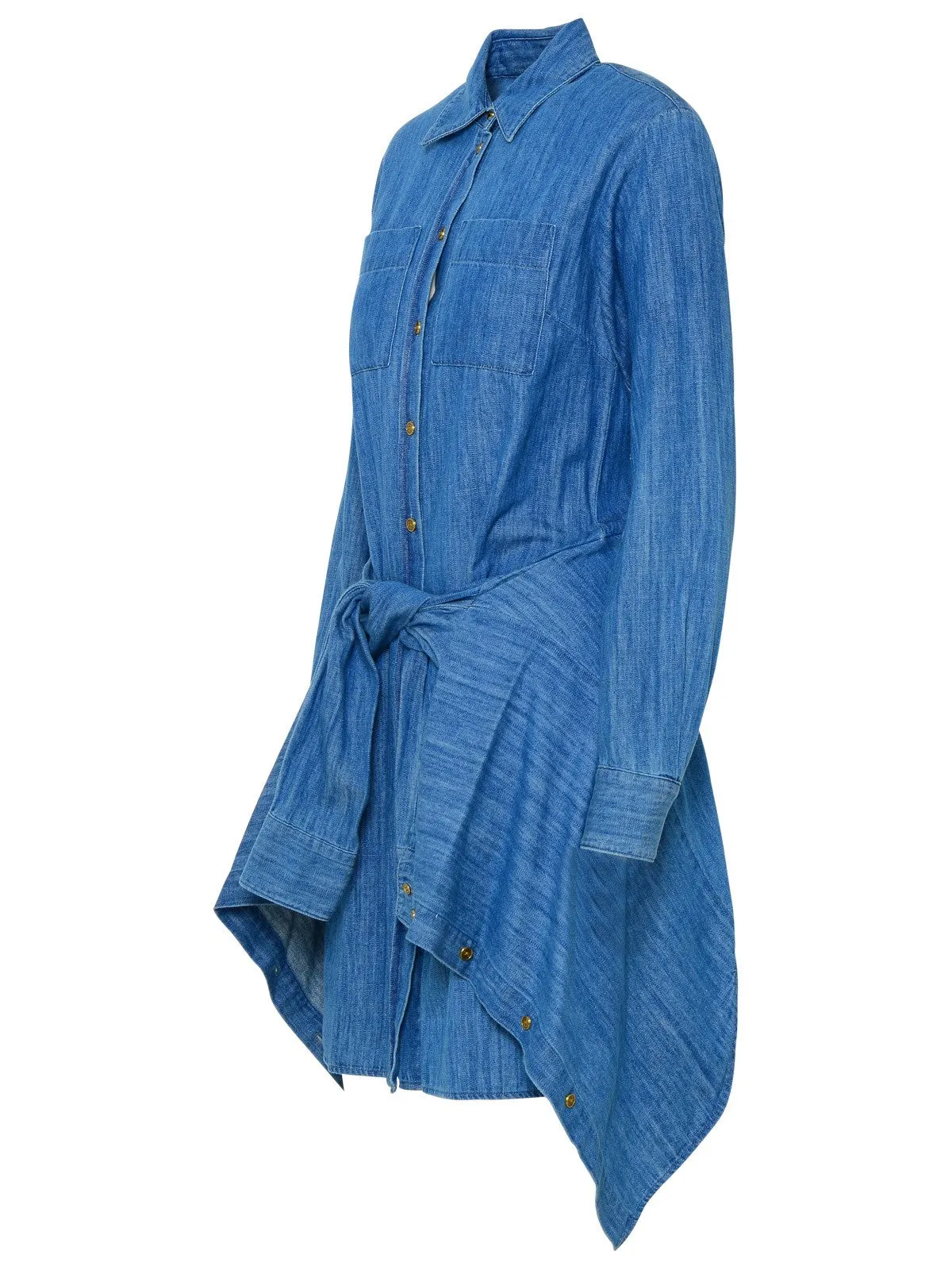 Michael Michael Kors Tied Denim Mini Dress