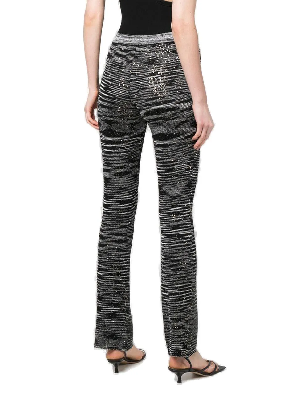 Missoni Sequin Striped Elasticated-Waist Pants