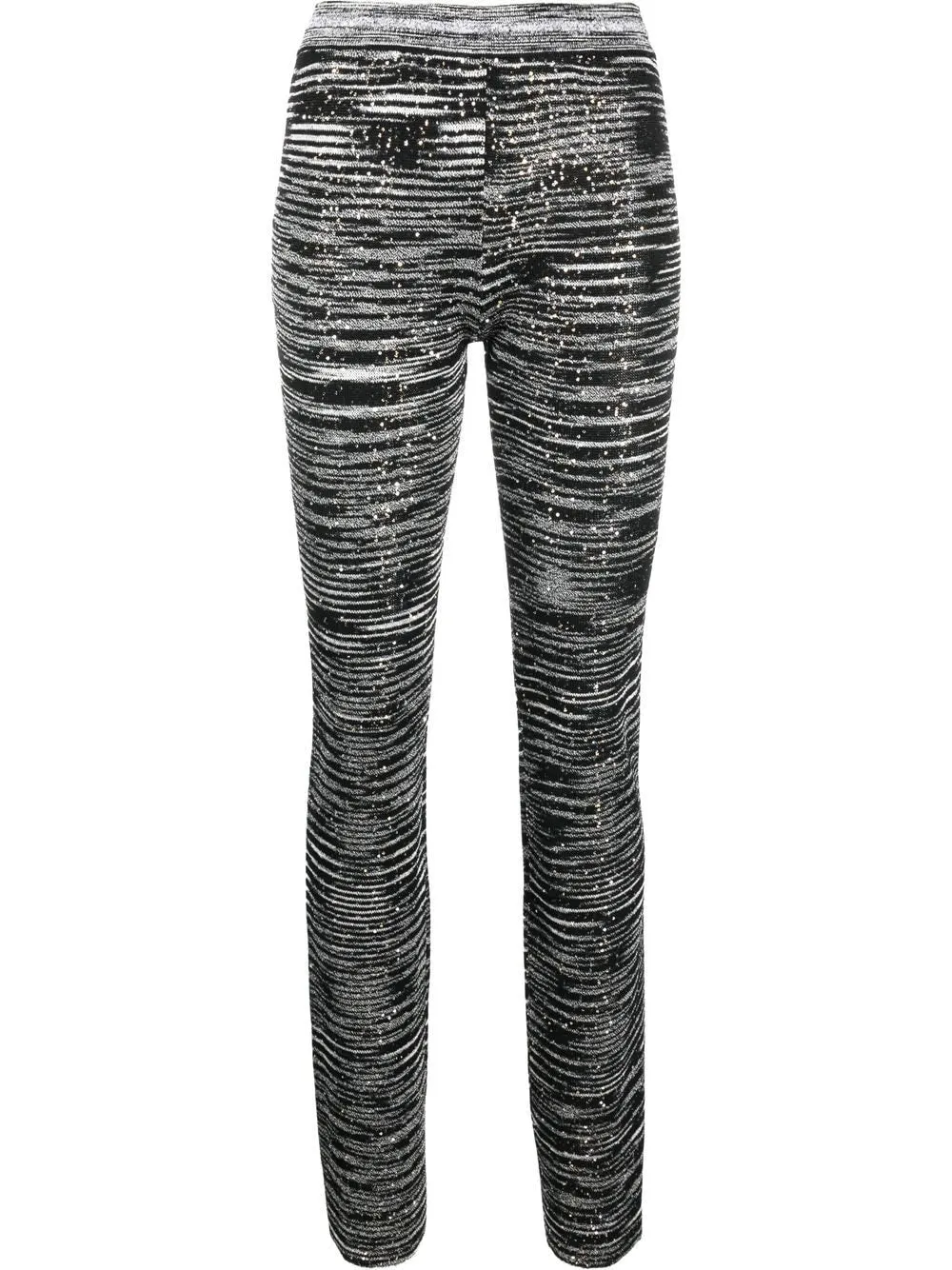Missoni Sequin Striped Elasticated-Waist Pants