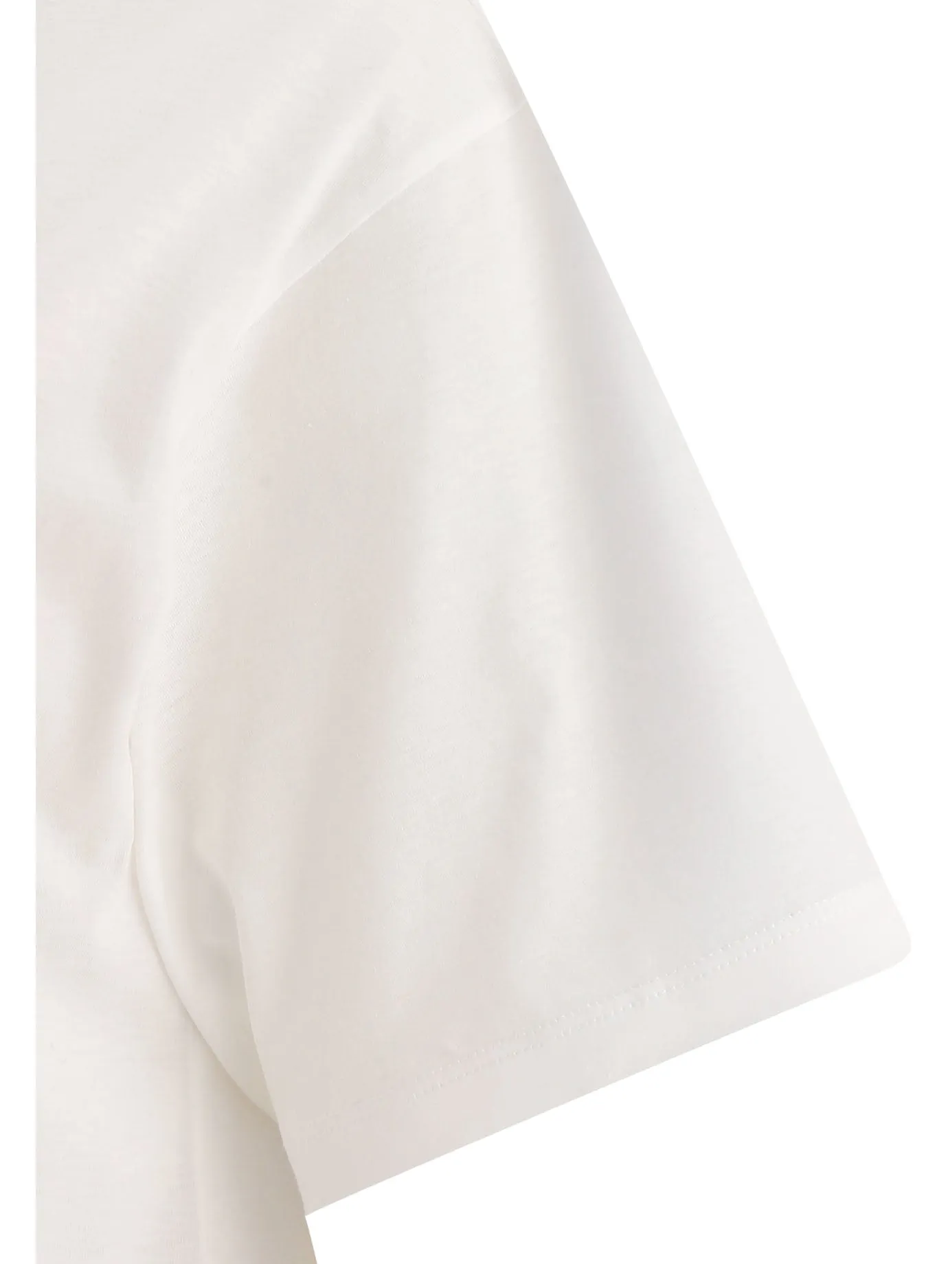 Miu Miu League Sequin Cropped T-Shirt
