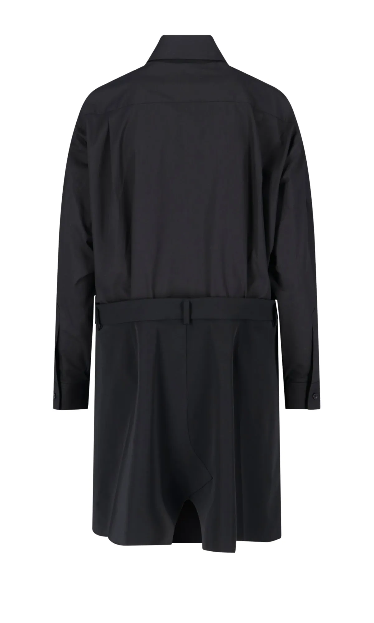 MM6 Maison Margiela Belted Waist Shirt Dress