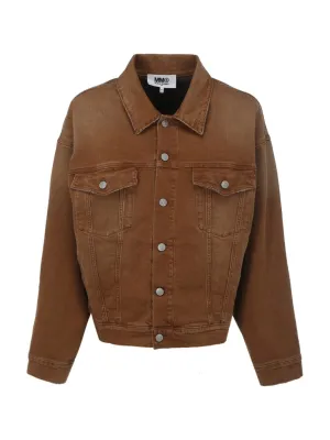 MM6 Maison Margiela Buttoned Long-Sleeved Jacket