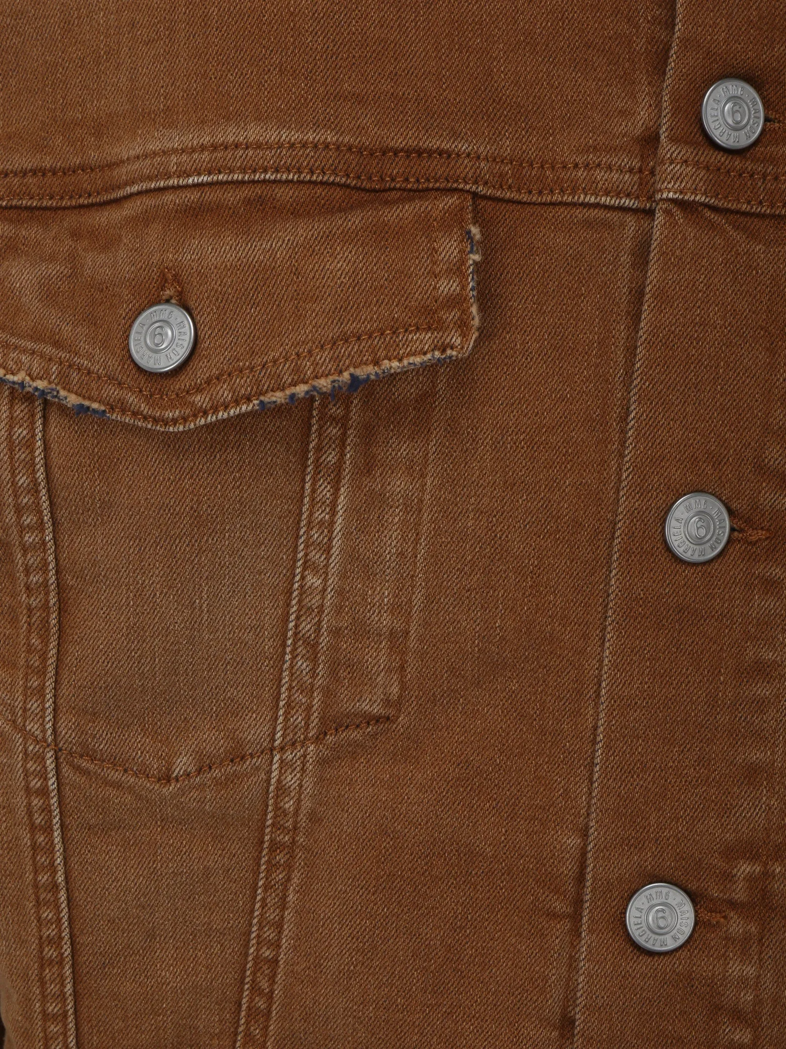 MM6 Maison Margiela Buttoned Long-Sleeved Jacket