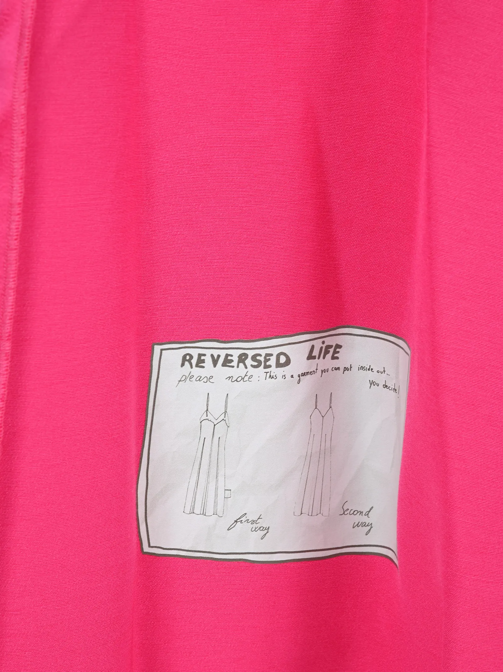 MM6 Maison Margiela Logo Patched Slip Dress