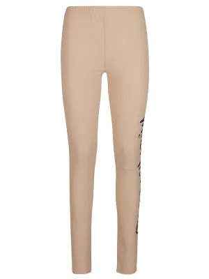 MM6 Maison Margiela Logo Printed Leggings