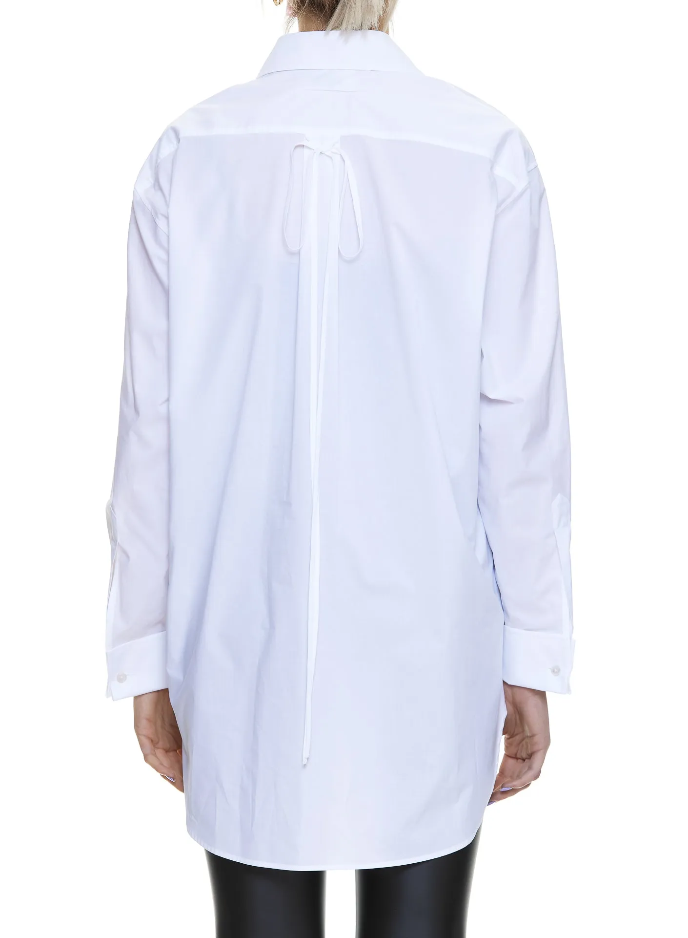 MM6 Maison Margiela Logo Printed Long-Sleeved T-Shirt