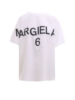 MM6 Maison Margiela Logo Printed T-Shirt