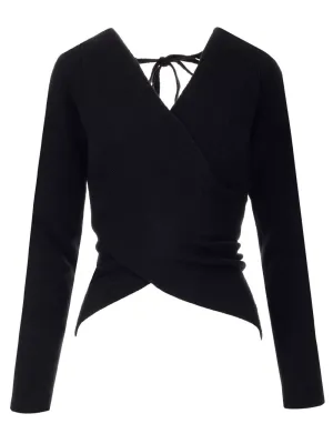 Moncler 1952 V-Neck Knitted Top