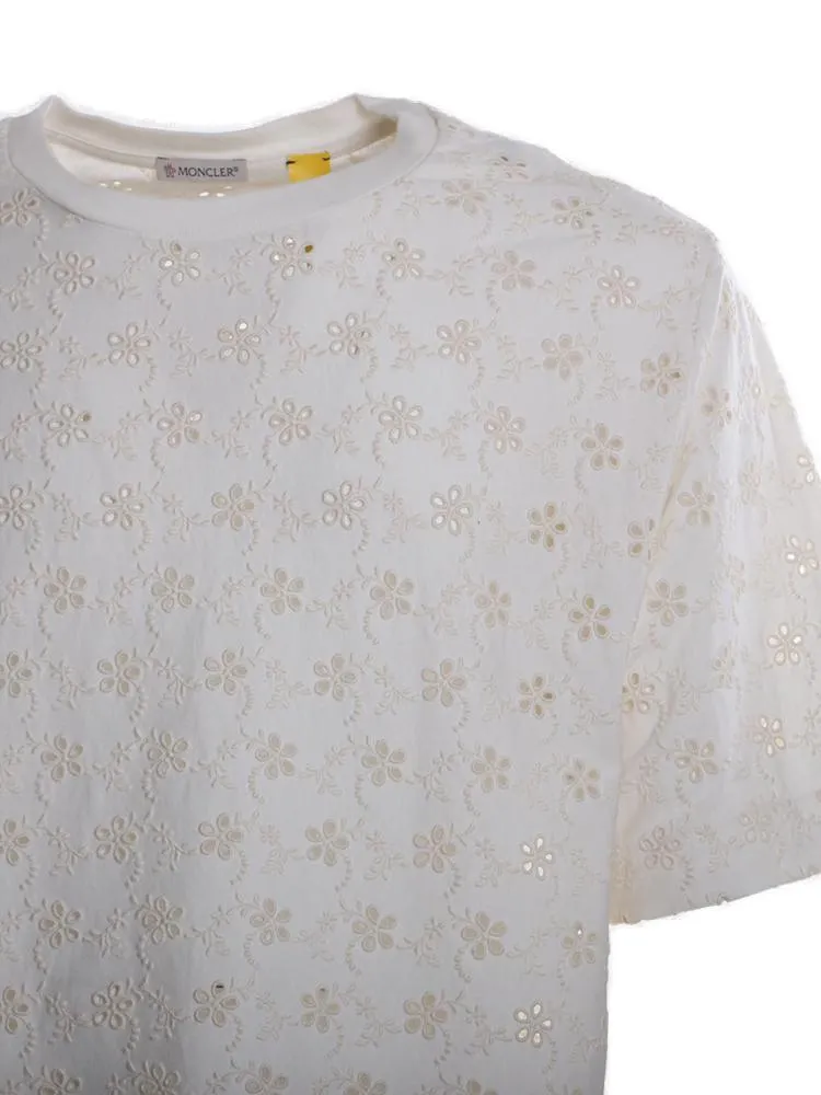 Moncler Genius Embroidered Crewneck T-Shirt