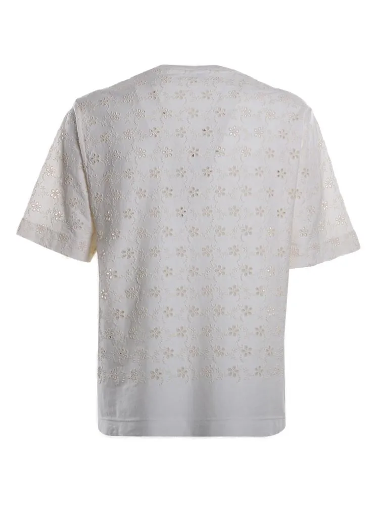Moncler Genius Embroidered Crewneck T-Shirt