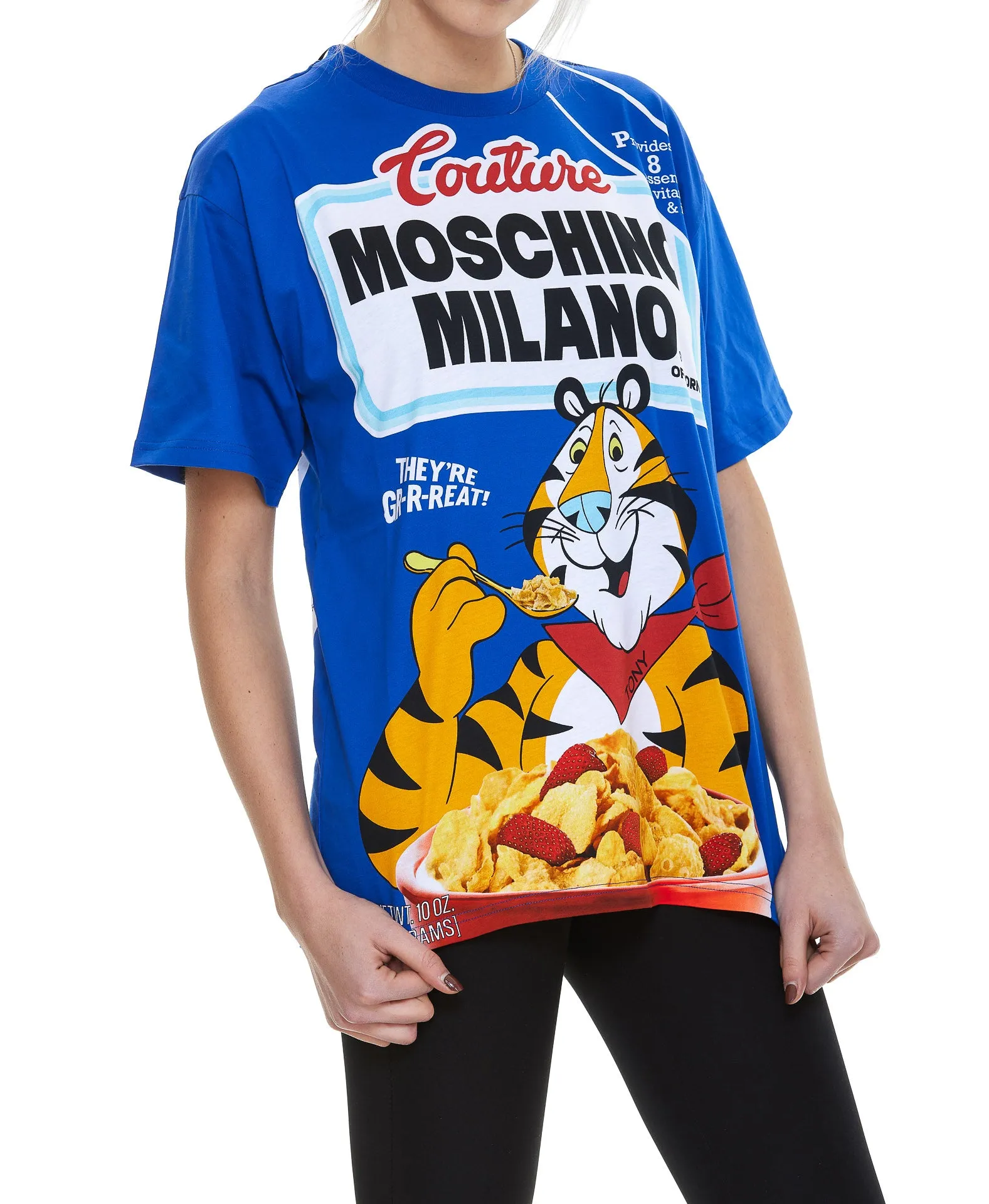 Moschino Year Of The Tiger Crewneck T-Shirt