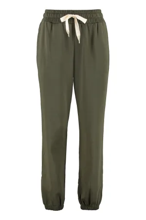 Mother The Knock Out Ankle Track Pants