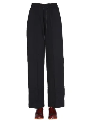 MSGM Elastic Waist Straight-Leg Pants