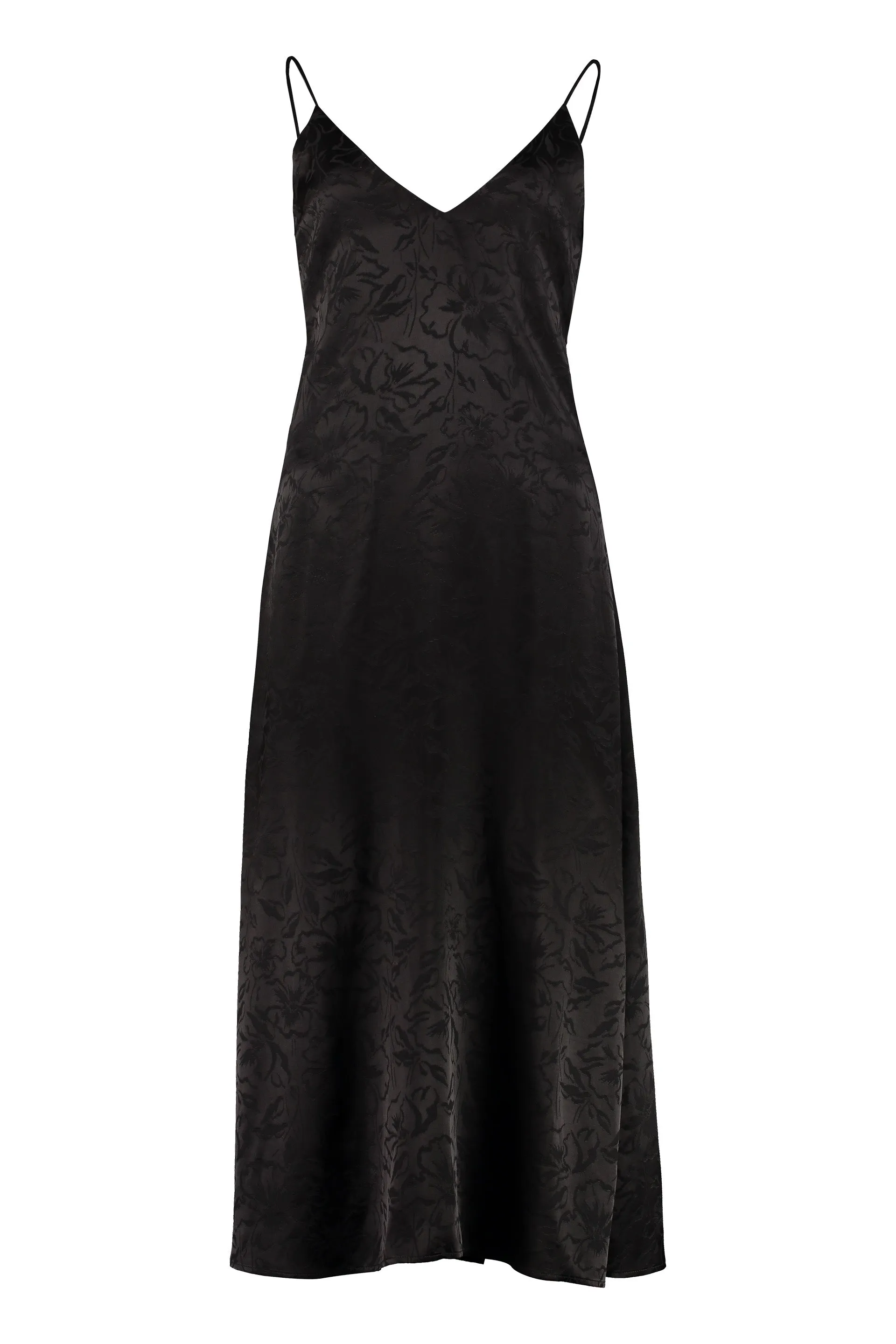 MSGM Jacquard Printed Strapped Dress