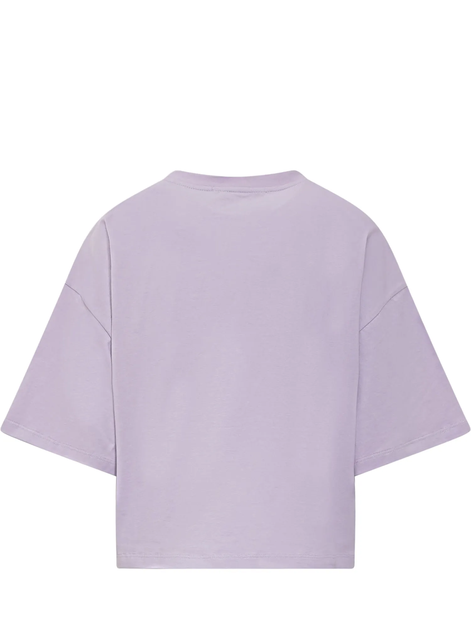 MSGM Logo Printed Crewneck T-Shirt