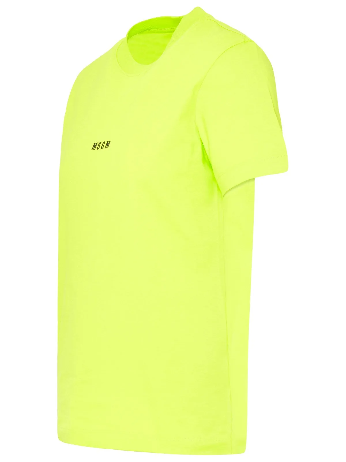 MSGM Logo Printed Crewneck T-Shirt