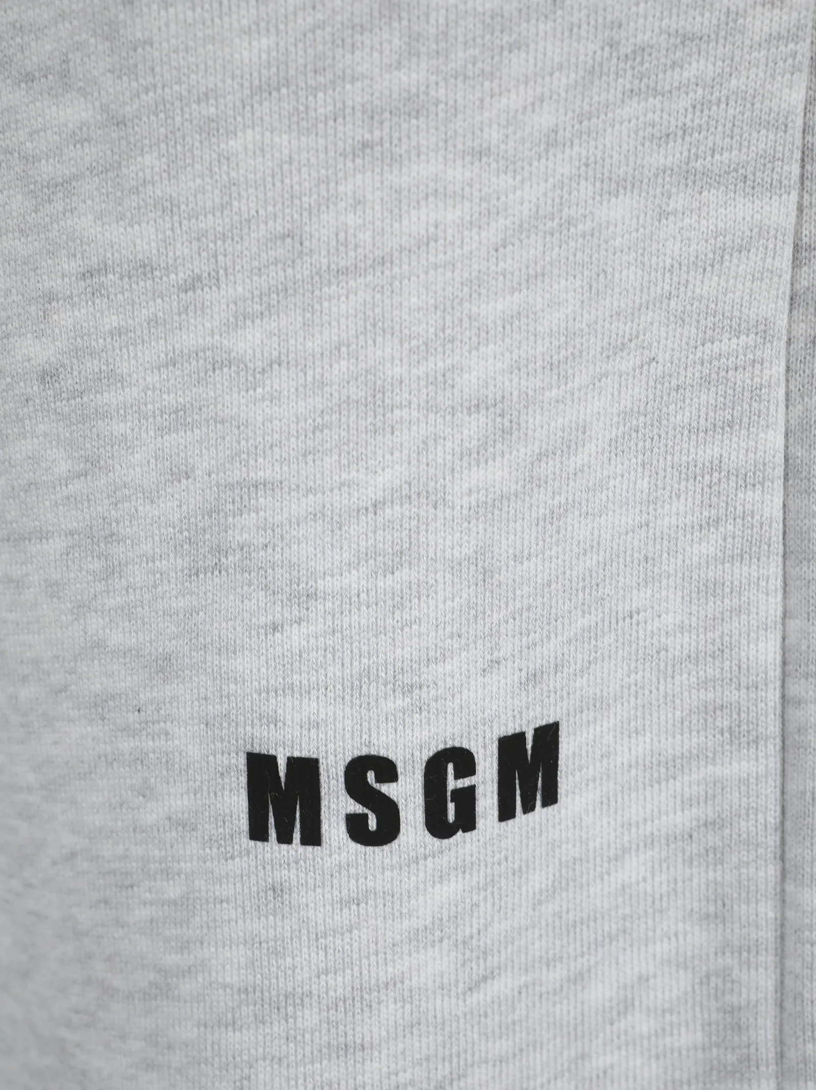 MSGM Logo Printed Elastic Waist Jogging Pants