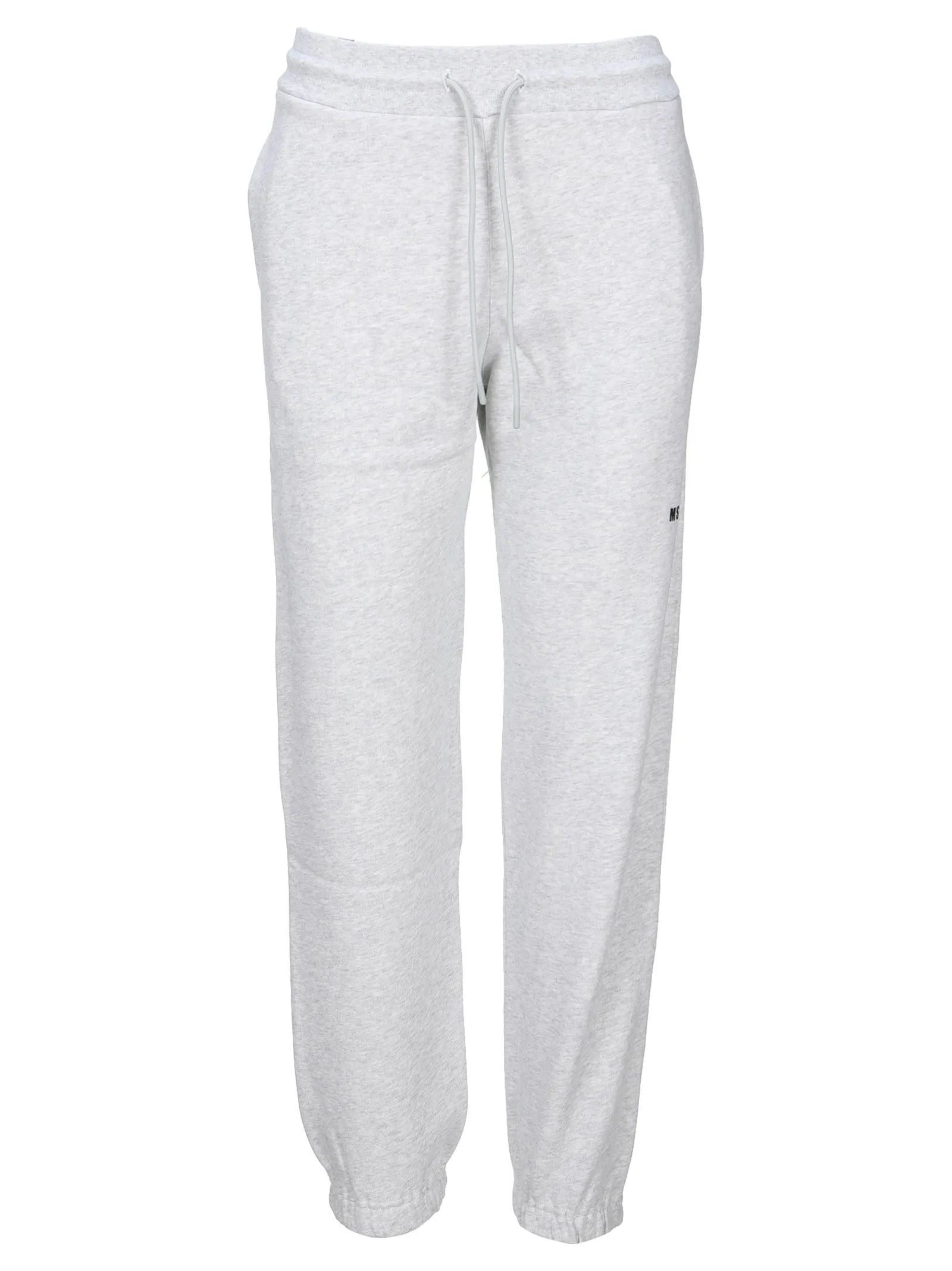 MSGM Logo Printed Elastic Waist Jogging Pants