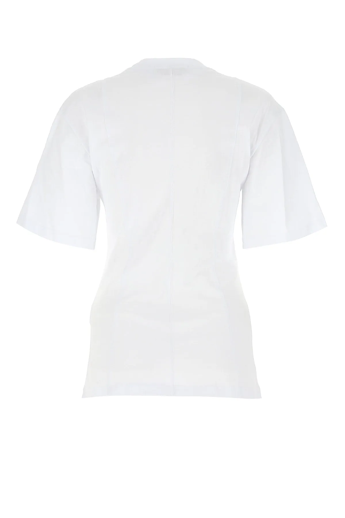 MSGM Slogan Print Crewneck T-Shirt