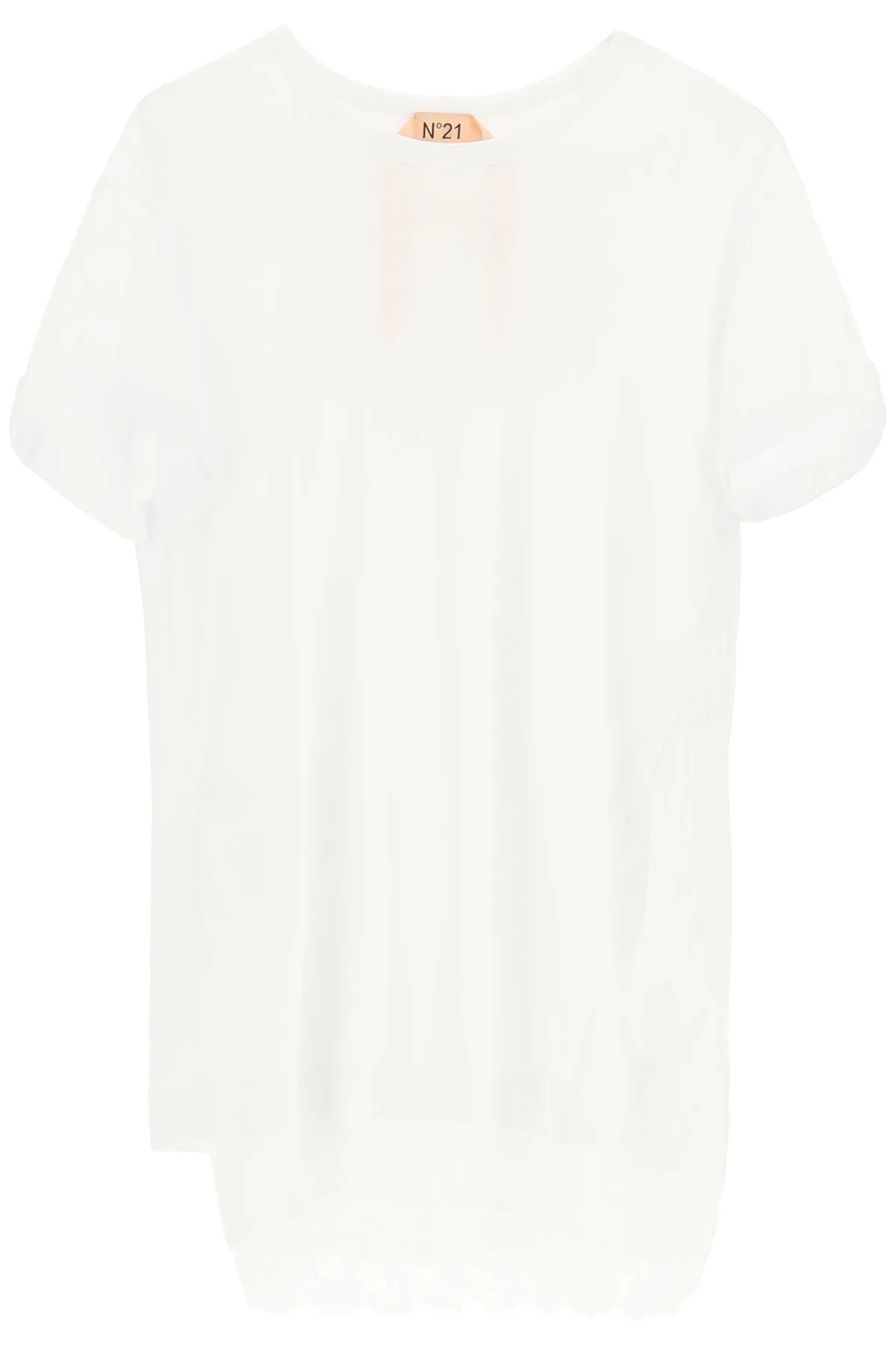 N21 Lace Crewneck Tank Top