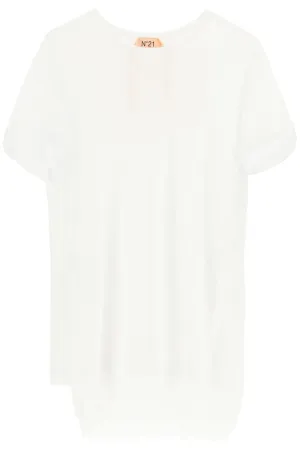 N21 Lace Crewneck Tank Top