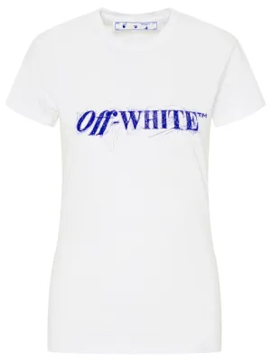 Off-White Crewneck Logo Detailed T-Shirt