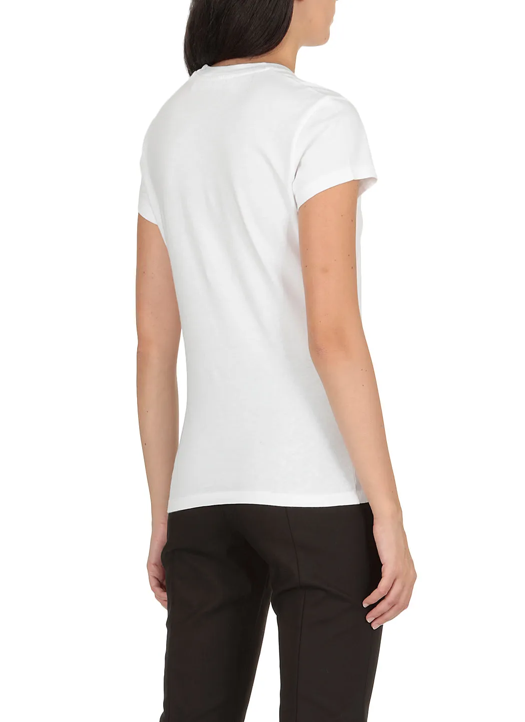 Off-White Crewneck Logo Detailed T-Shirt