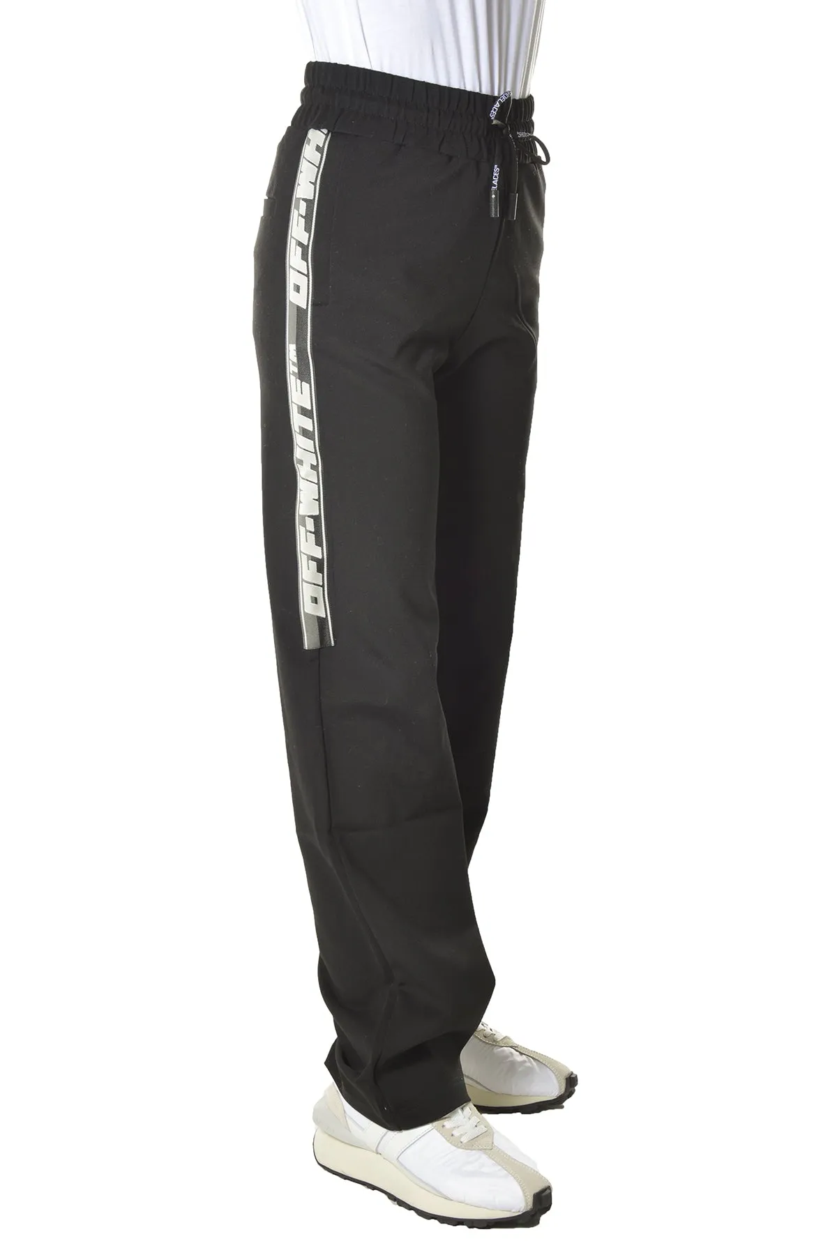 Off-White Logo Band Drawstring Track Pants