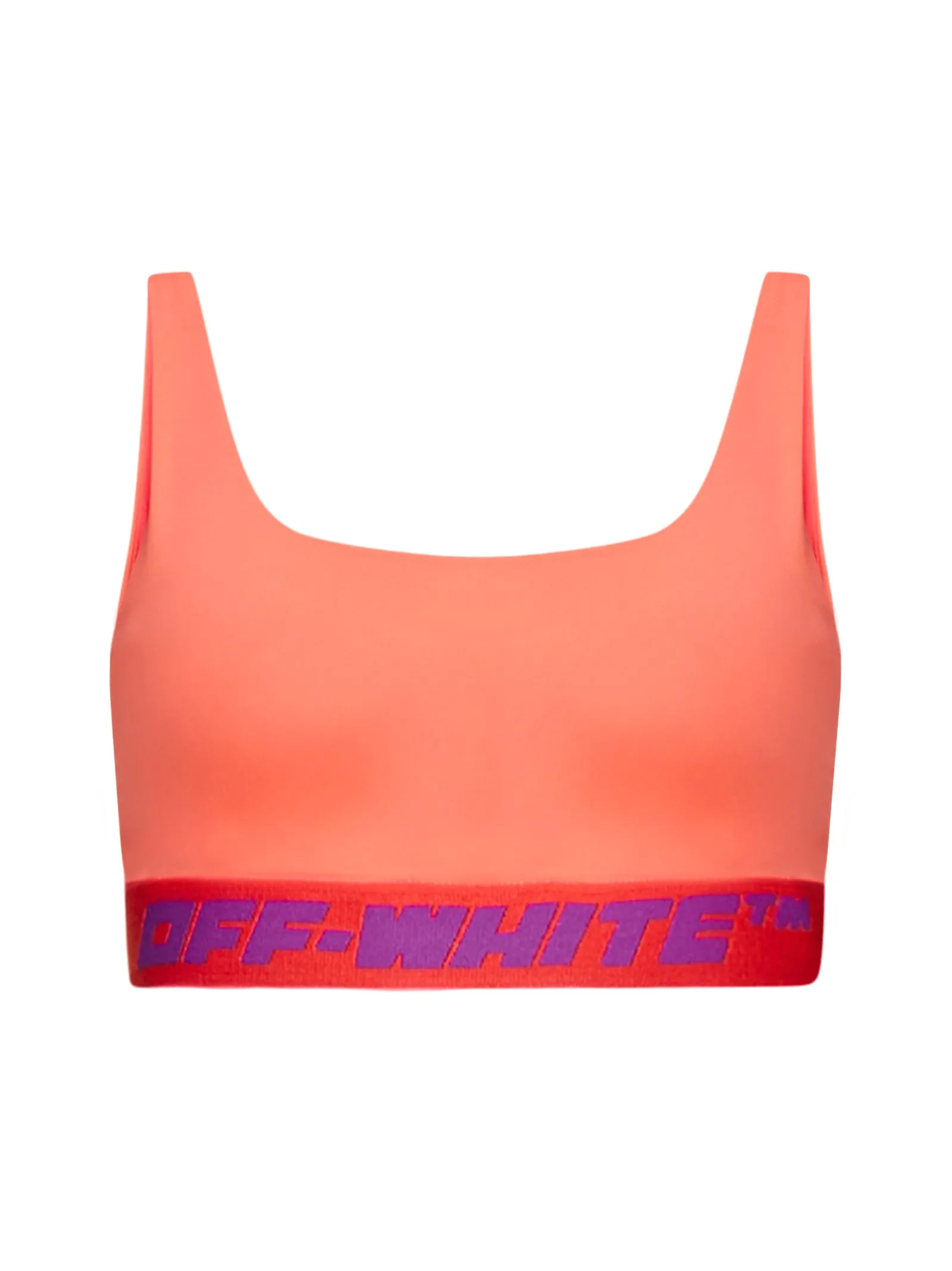 Off-White Logo Detailed Cropped Top