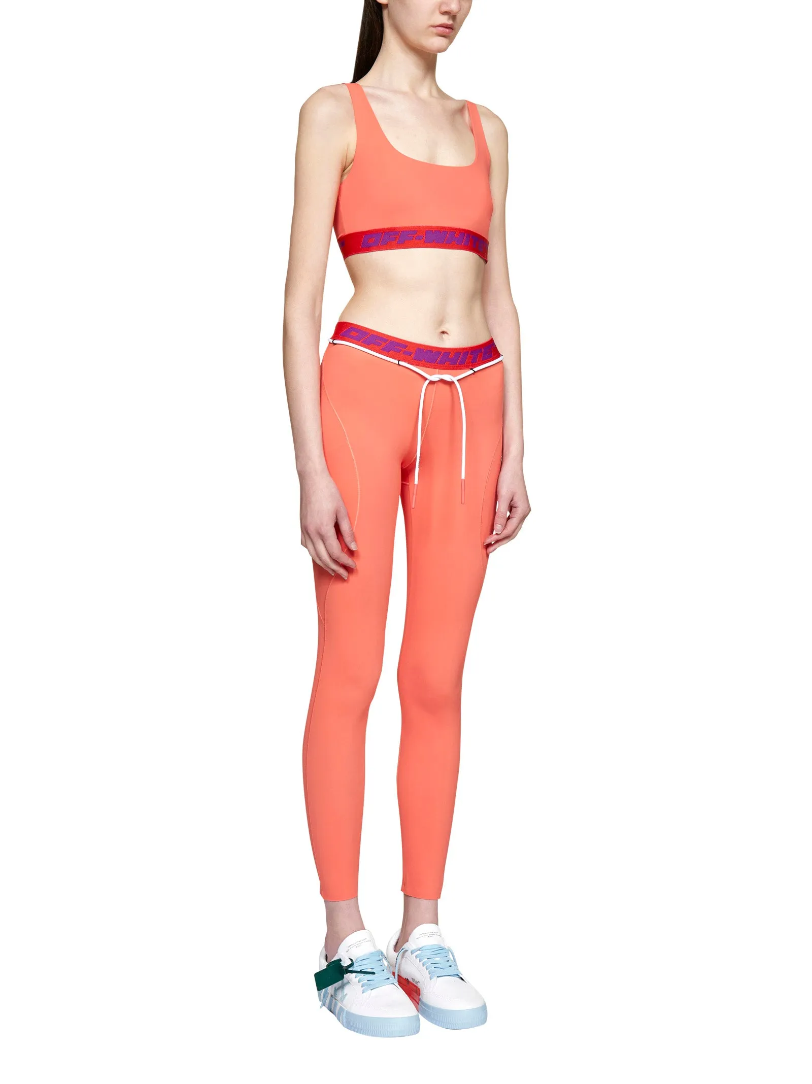 Off-White Logo Detailed Cropped Top