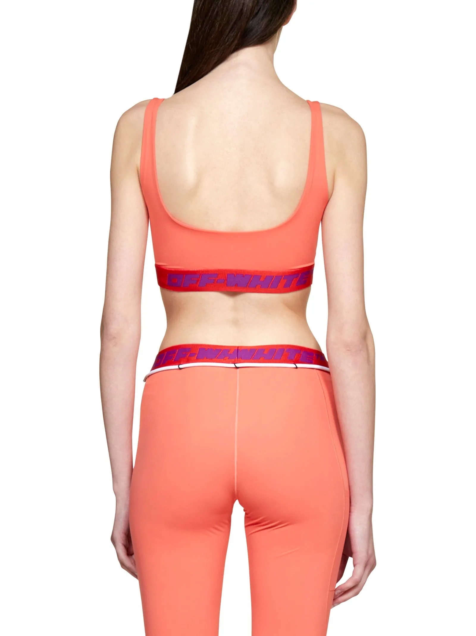 Off-White Logo Detailed Cropped Top