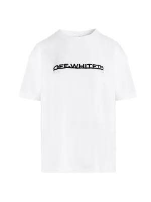 Off-White Logo Print Crewneck T-Shirt