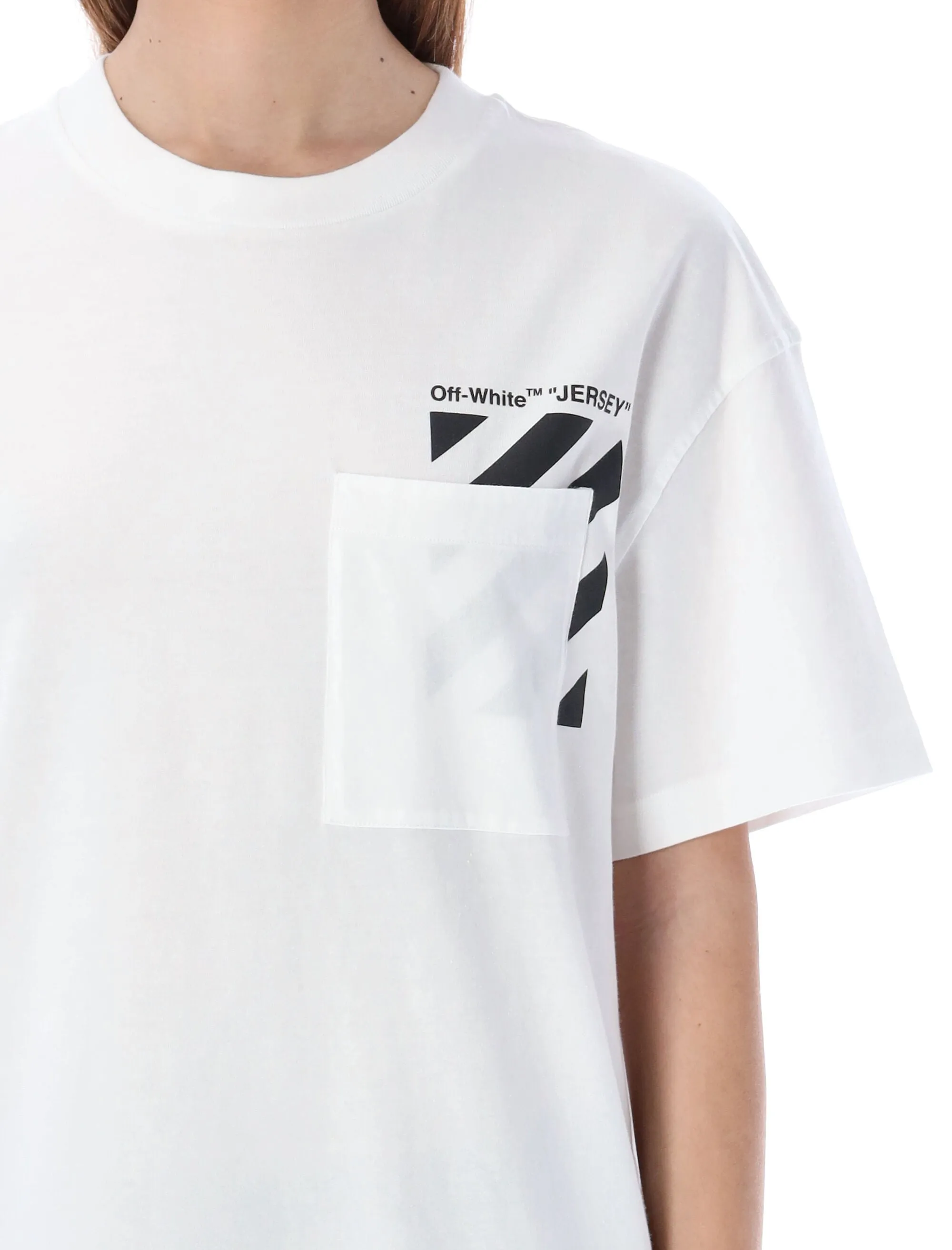 Off-White Logo Printed Crewneck T-Shirt