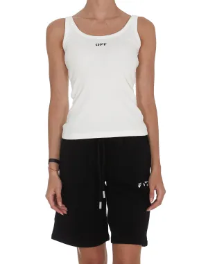 Off-White Logo Printed Tank Top