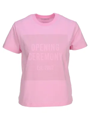 Opening Ceremony Box Logo Printed T-Shirt