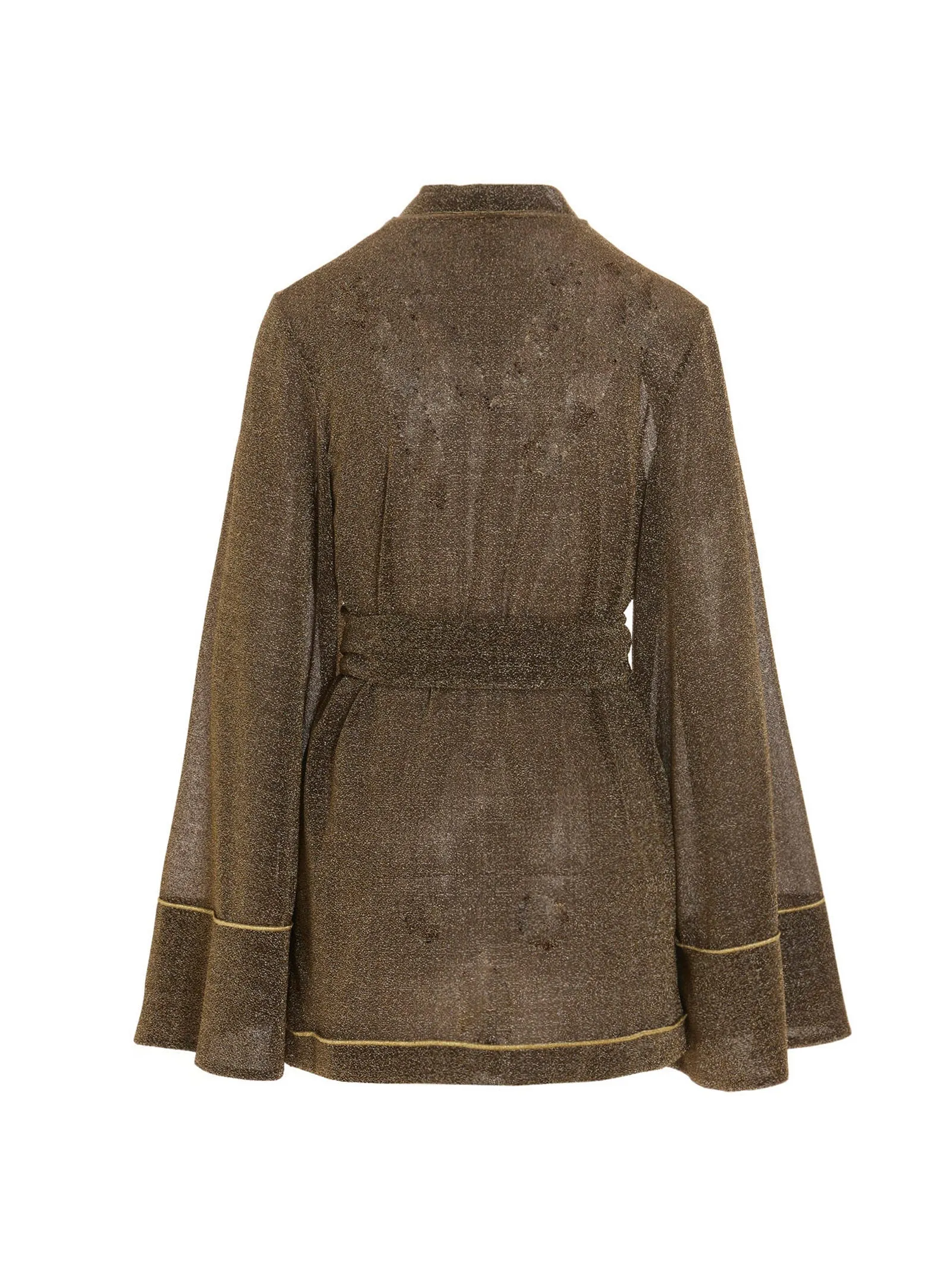 Osree Lumire Lurex Detail Kaftan Dress