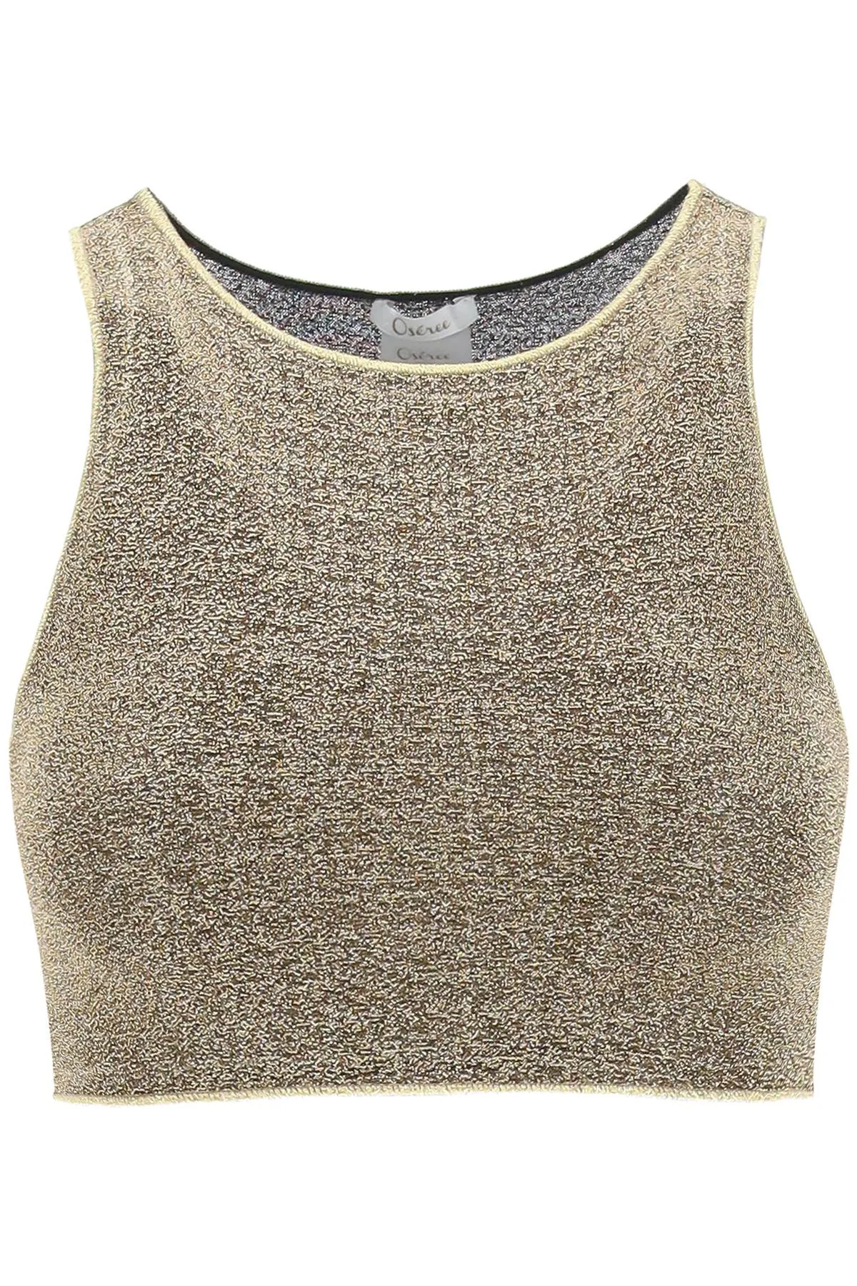 Osree Lumire Round-Neck Crop Top