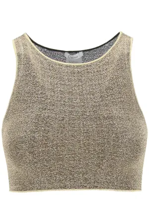 Osree Lumire Round-Neck Crop Top