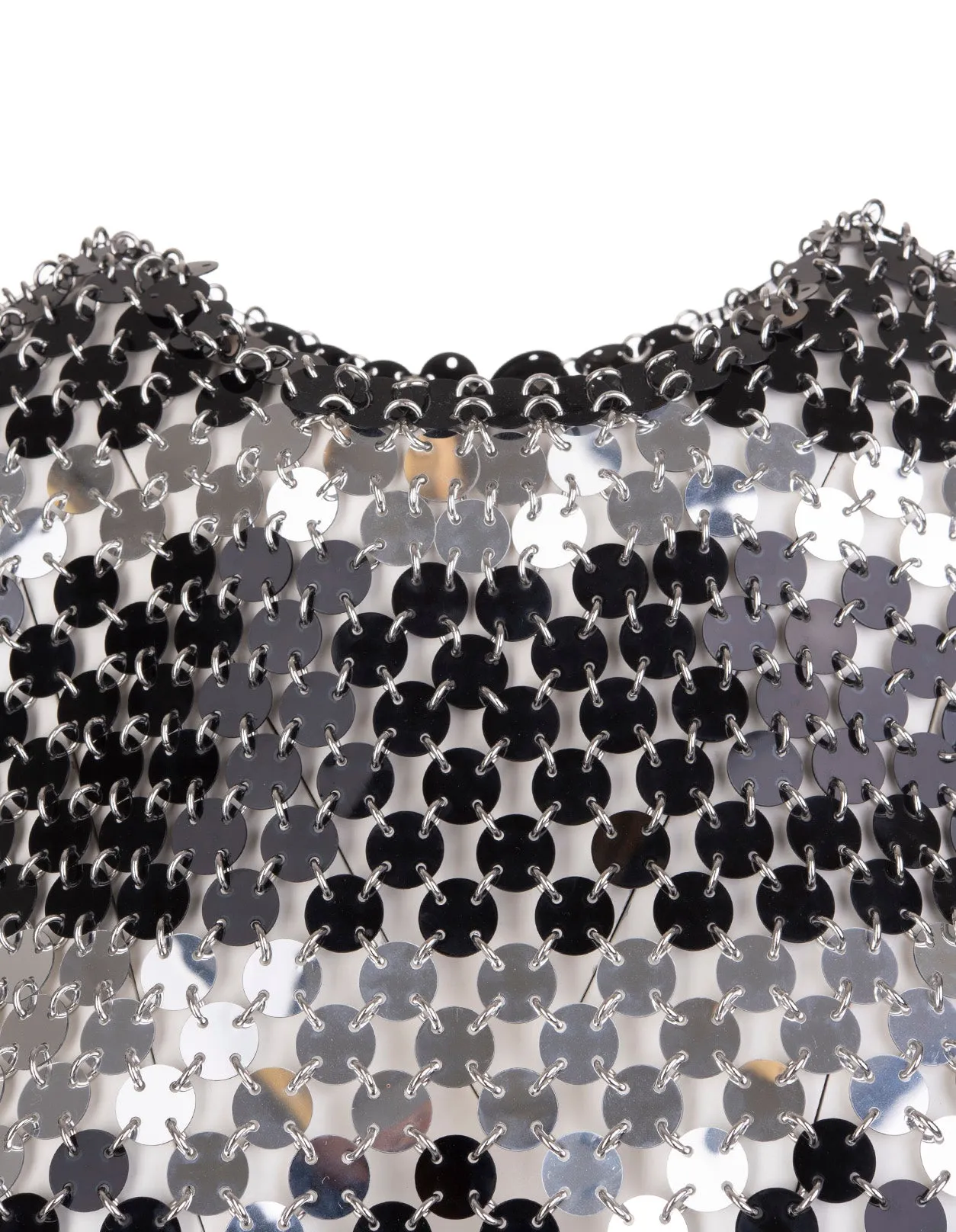 Paco Rabanne Two-Tone Discs Tank Top