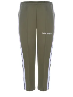 Palm Angels Logo-Print Elasticated Waistband Pants