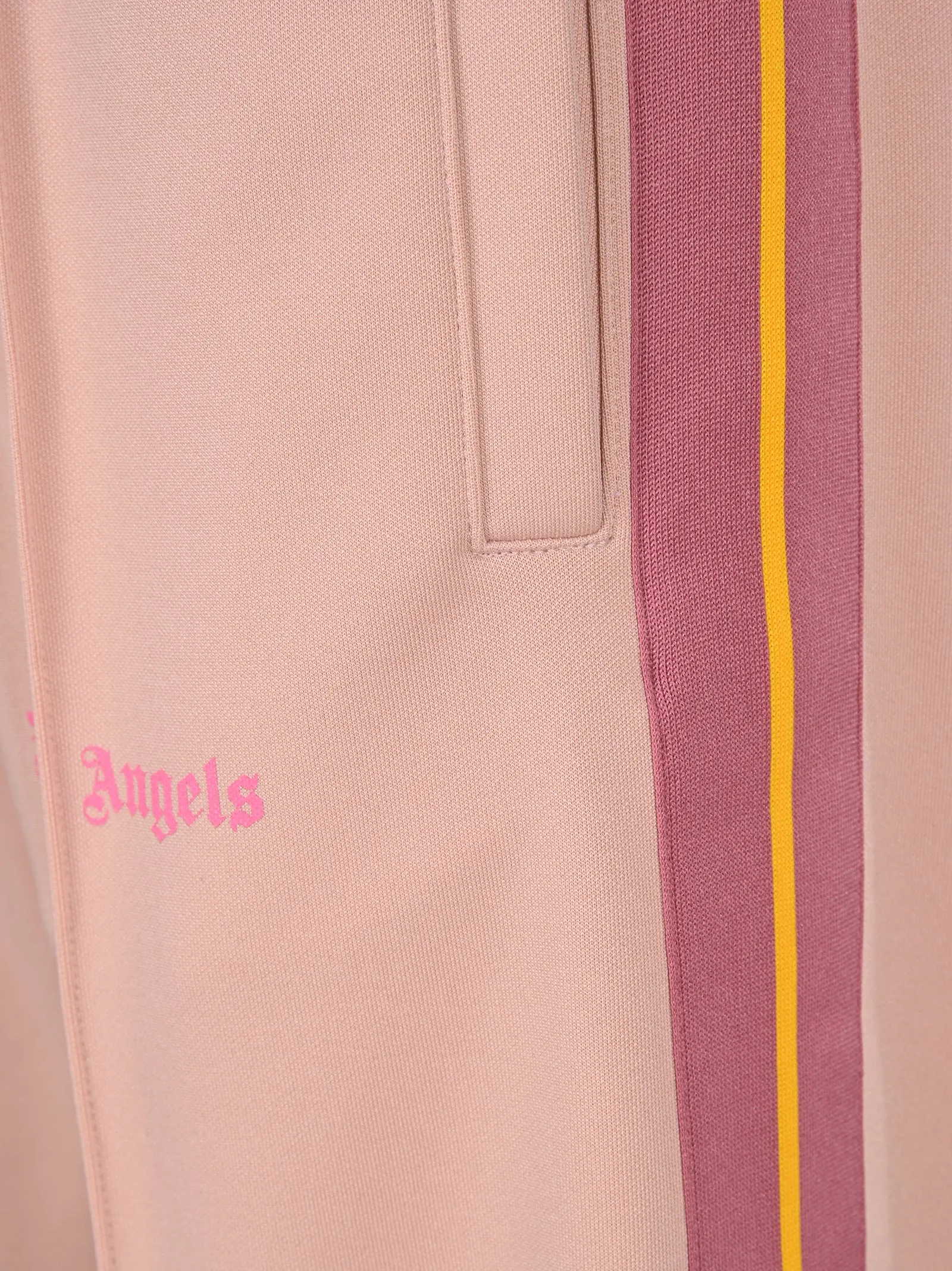 Palm Angels Logo Print Loose Track Pants