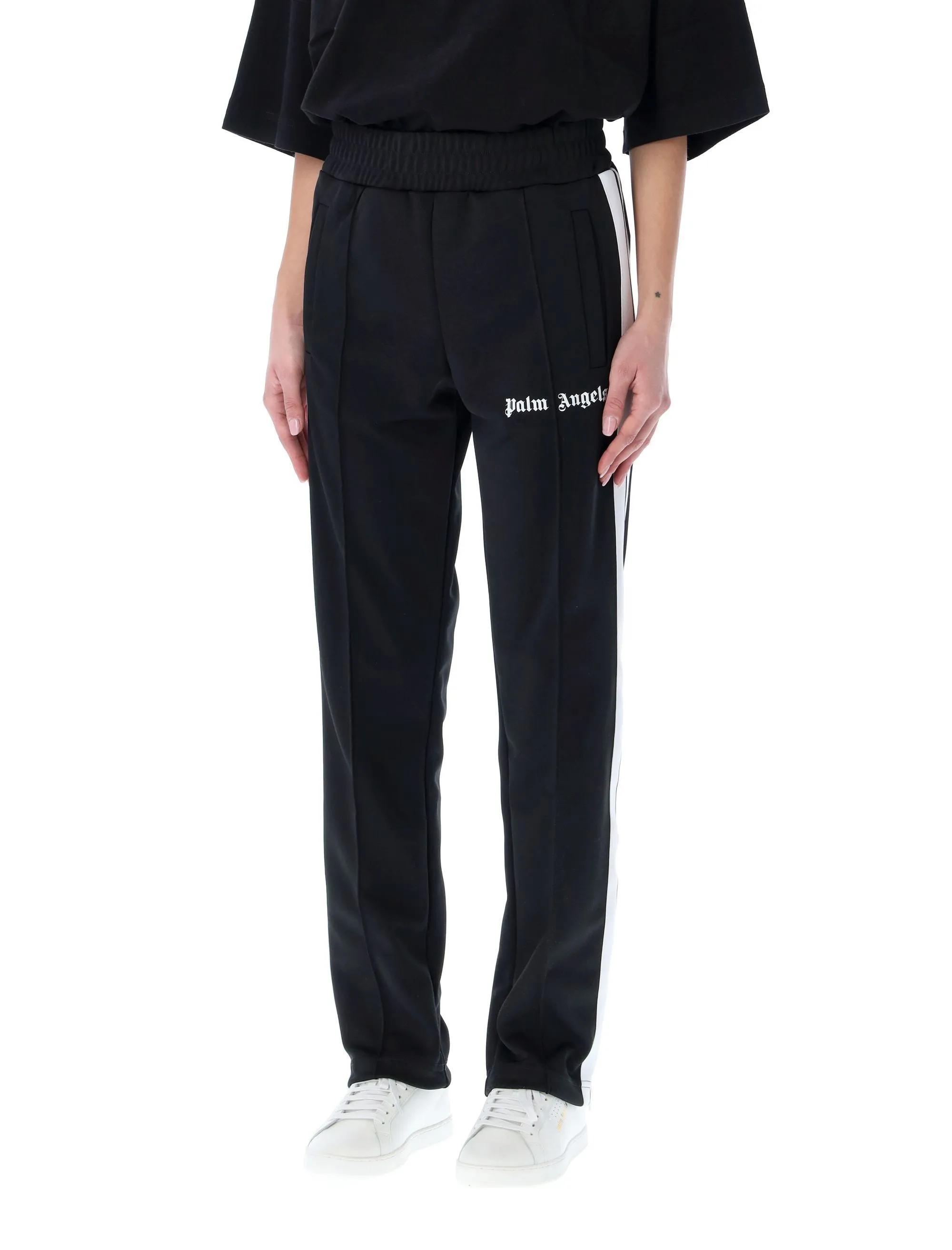 Palm Angels Logo Printed Track Pants